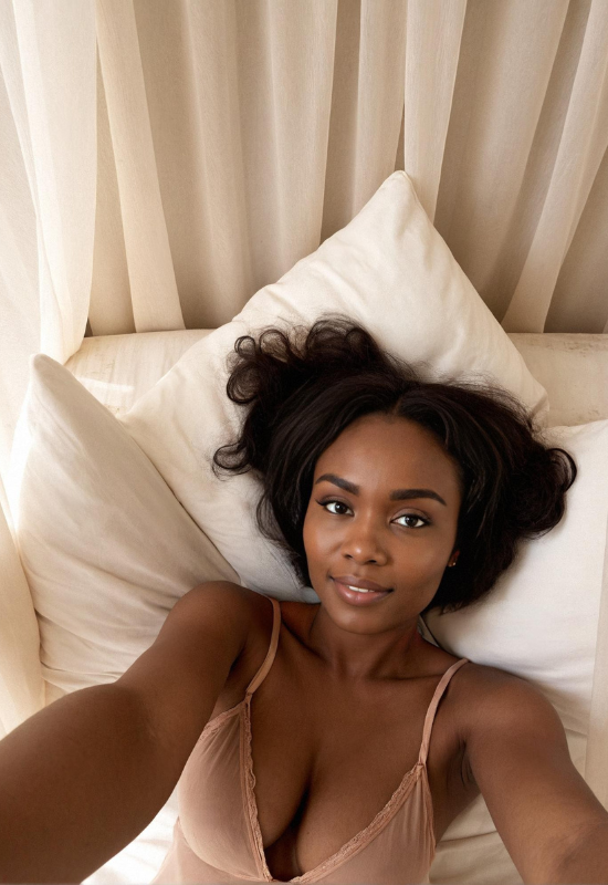 11 Ebony selfie